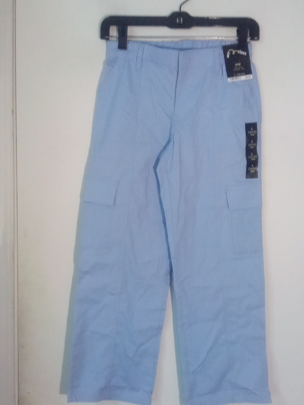 art class Light Blue Girls Cargo Pants Large 10 12 NWT $20